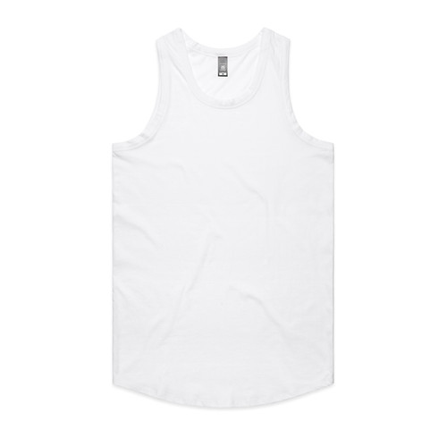 WHITE authentic-singlet-white